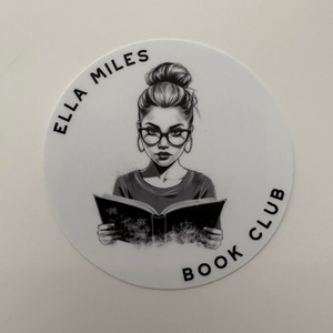 Ella Miles Book Club Sticker