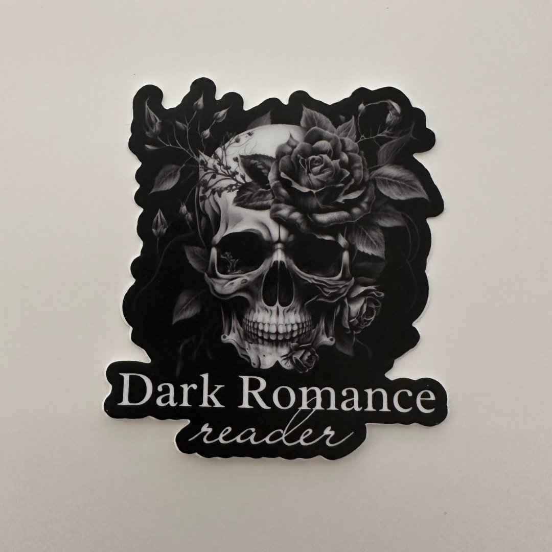 Stack of Books, Dark Academia, Dark Romance, Romance Sticker
